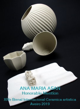 Ana Maria Asan|Prix|Biennale de la Céramique Aveiro 2019