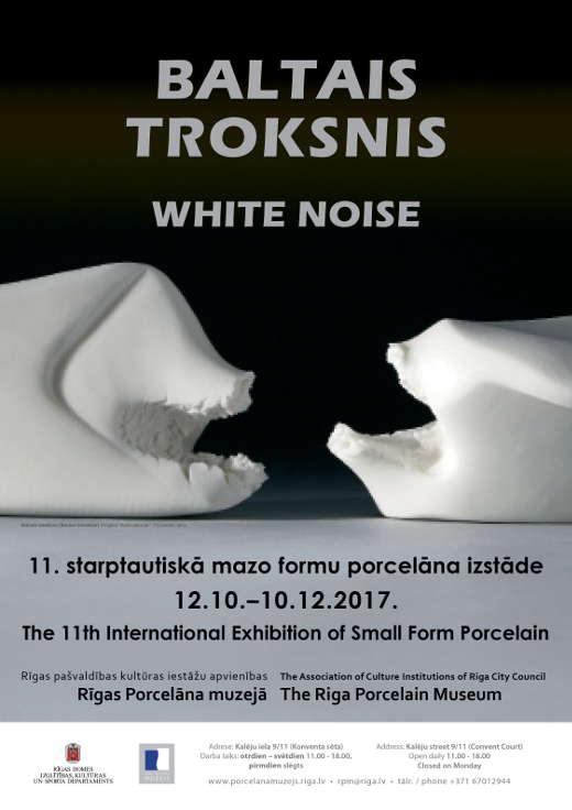 Ana Maria Asan - Riga Porcelain Museum - 11e Exposition internationale de la Porcelaine de petit format, White Noise - 2017